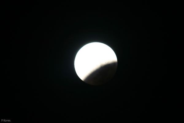 lunar eclipse, Aug. 28, 2007, earth's shadow