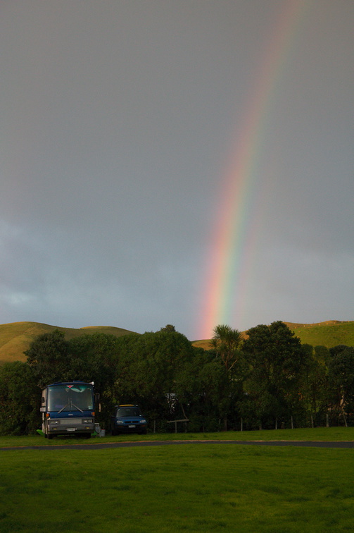 sunrise-rainbow-DOC-campsite-Otamure-Whananaki-08-07-2011-IMG 2754