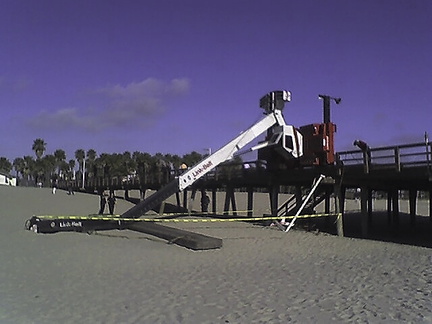 crane fallen on pier 2